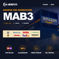 Agent d'expédition express MAB3 FBA 10360 Fairfax Blvd FAIRFAX VA 22030 Expédition maritime DDP LCL FCL Chine vers les États-Unis Transitaire