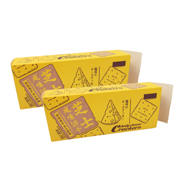 Custom Color Printing Food Grade Eco Friendly Cookies Package Box Food Packaging Boxes Cookie Box
