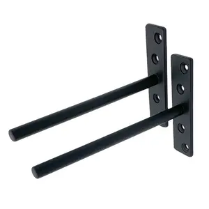 floating hidden bracket Concealed T Metal Solid Steel Blind Supports Floating Wall Mounted Invisible Shelf Brackets