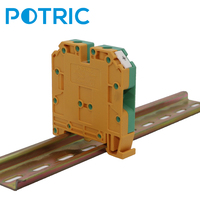 Bloc de bornes à vis POTRIC MTK-16mm, connecteur de câble à montage sur rail DIN