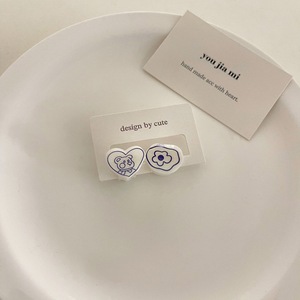 Toptan <span class=keywords><strong>2</strong></span> adet yeni tasarım yüksek kalite akrilik saç klipleri kızlar için sevimli saç aksesuarları - Product Image 4