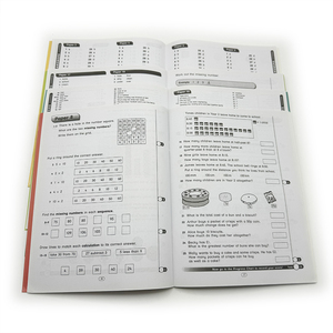 Impresión personalizada de libros de texto escolares para niños, libros de aprendizaje para colorear de tapa blanda, libros de texto en inglés y francés para estudiantes - Product Image 2