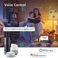 Ampoule LED intelligente Wi-Fi bicolore à économie d'énergie de qualité supérieure E27, lumière froide et chaude