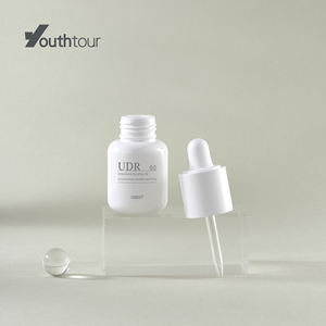 Nuovo Design <span class=keywords><strong>UDR</strong></span>: Flacone Contagocce Rotondo in PET Personalizzato 30ml/50ml, Confezione Cosmetica per Cura della Pelle, Contenitore Vuoto per Siero - Product Image 2