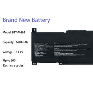 อะไหล่แบตเตอรี่แล็ปท็อปสำหรับ <span class=keywords><strong>MSI</strong></span> Modern 15 B12M <span class=keywords><strong>14</strong></span> C12Mx <span class=keywords><strong>Prestige</strong></span> <span class=keywords><strong>14</strong></span> Rose Pink Series BTY-M49 14C1 14D คุณภาพสูง - Product Image 2