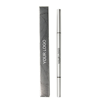 Échantillons de maquillage gratuits, crayons à sourcils vegan, cruelty-free, pigmentés, résistants à l'eau, OEM, marque privée