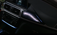 Couverture de console centrale et accoudoirs lumineux dynamiques 12V pour BMW Série 3/4 F30 2013-2019