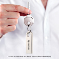 Flash Drive Mini Metal USB Baru 16GB/32GB/64GB Logo Kustom USB 3.0 dengan Garansi 1 Tahun