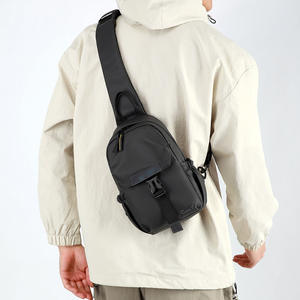 Sac de poitrine Ceiv Ki pour homme, grande capacité, léger, sac bandoulière pour tenues quotidiennes, printemps 2025, bleu - Product Image 3