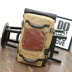 Mochila de viaje de poliéster y cuero de lujo, grande, para gimnasio, con logo de muestra gratuita, para mujer, hombre, niña. - Product Image 1