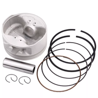 Kit de segments de piston 102mm pour Yamaha Rhino Raptor Grizzly 660 YFM660R YFM660F 01-08