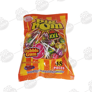 Big Bom Caramelos Duros de Frutas en Barra, Piruletas, <span class=keywords><strong>Chicles</strong></span> Masticables Recubiertos, Bolsa, Halal, Sin Gelatina, Dulces al por Mayor - Product Image 4