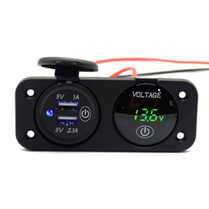 12-24 В DC тестовый дисплей напряжения транспортного средства цифровой измеритель напряжения и тока - Product Image 5