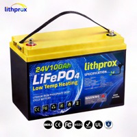 Batterie LiFePO4 à décharge profonde pour VR 25.6V 100AH Grade A Charge rapide 6000+ cycles BMS intelligent Prise Anderson RS485 CE RoHS IP67 OEM ODM