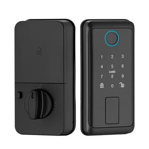 Cerradura Electrónica para Puerta de Madera con Huella Dactilar, Contraseña y Llave de Desbloqueo DS05, para Uso Transfronterizo - Product Image 1