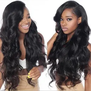 Human Hair Wigs Mike & Mary Top 8A Brazilian Virgin Human Hair Full Lace Wigs for Black Women Body Wave Natural Color