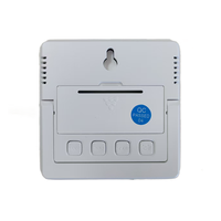 Capteur de température et d'humidité de l'écran LED Smart Home fonctionne en plastique durable