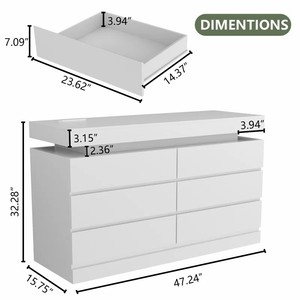 Milieu du siècle blanc coin stockage Accent placard armoire maison Simple longue Led <span class=keywords><strong>commode</strong></span> meubles armoire <span class=keywords><strong>en</strong></span> bois massif - Product Image 5