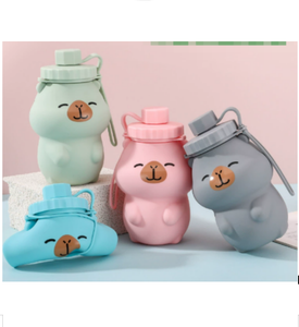 500ml New Style Silicone Collapsible Outdoor Sports Water Bottle - Product Image 1