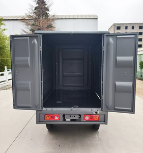 Fourgon de livraison électrique cabine cargo tricycle 60V <span class=keywords><strong>grande</strong></span> moto électrique fermée tricycle à trois roues - Product Image 4