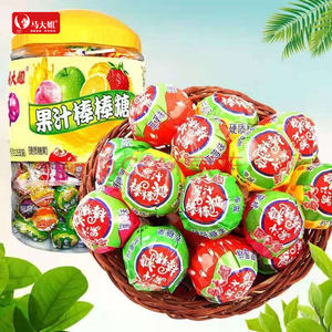 Bireysel sarılmış konserve suyu aromalı lolipop sert doku şeker toplu çeşitli parti tatlı meyveli gökkuşağı tatlar için - Product Image 2