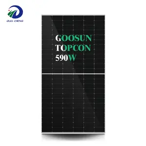 Solar N Type Topcon Solar Panels 570W 575W 580W 585W 590W Solar Energy System For Home Or Project