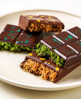 Barra de Chocolate de Dubái Personalizada con Logotipo, con Nueces, al por Mayor, de Fábrica
