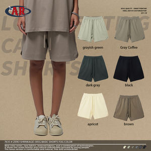 नई ट्रेंडी हाई स्ट्रीट 100% कपास के ढीले यूनिसेक्स लुइससेक्स सांस लेने योग्य शॉर्ट्स - Product Image 2