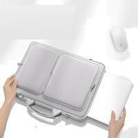 Sac à bandoulière multifonctionnel imperméable pour ordinateur portable pour femmes, élégant, avec compartiment pour ordinateur, antichoc, portable