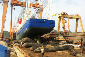 Nhà Máy Giá túi khí nâng thuyền túi không khí Jack <span class=keywords><strong>Dock</strong></span> <span class=keywords><strong>leveler</strong></span> túi khí để bán - Product Image 6