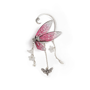 Boucles d'oreilles elfe Style forêt papillon gland boucles d'oreilles simples bijoux mode ailes de lutin boucles d'oreilles bijoux pour femmes - Product Image 3