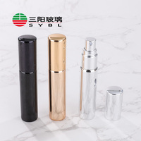 Flacon pulvérisateur de parfum en verre 3ml 5ml 10ml, atomiseur de voyage rechargeable, roll-on de parfum liquide personnalisable