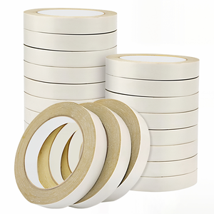 Nastro <span class=keywords><strong>Biadesivo</strong></span> Giallo Non Tessuto per Ricamo, Facile da Strappare, Ecologico, con Colla a Caldo, Resistente e Senza Residui - Product Image 1