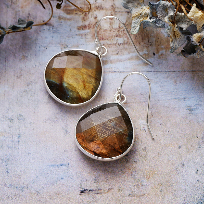 Labradorite Silver