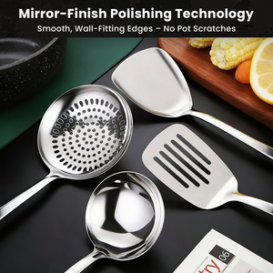 Ensemble d'ustensiles de cuisine intelligents en acier inoxydable et plastique, 11 pièces, personnalisables OEM, <span class=keywords><strong>pour</strong></span> <span class=keywords><strong>la</strong></span> <span class=keywords><strong>maison</strong></span> et <span class=keywords><strong>la</strong></span> cuisine - Product Image 4