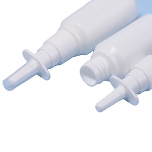 1oz Nasal <b>Spray</b> <b>Bottle</b> Mist Sprayer - <b>Empty</b> Refillable Amber Plastic Atomizer and Reusable Nose Sprayer for Nasal Medication - Product Image 2