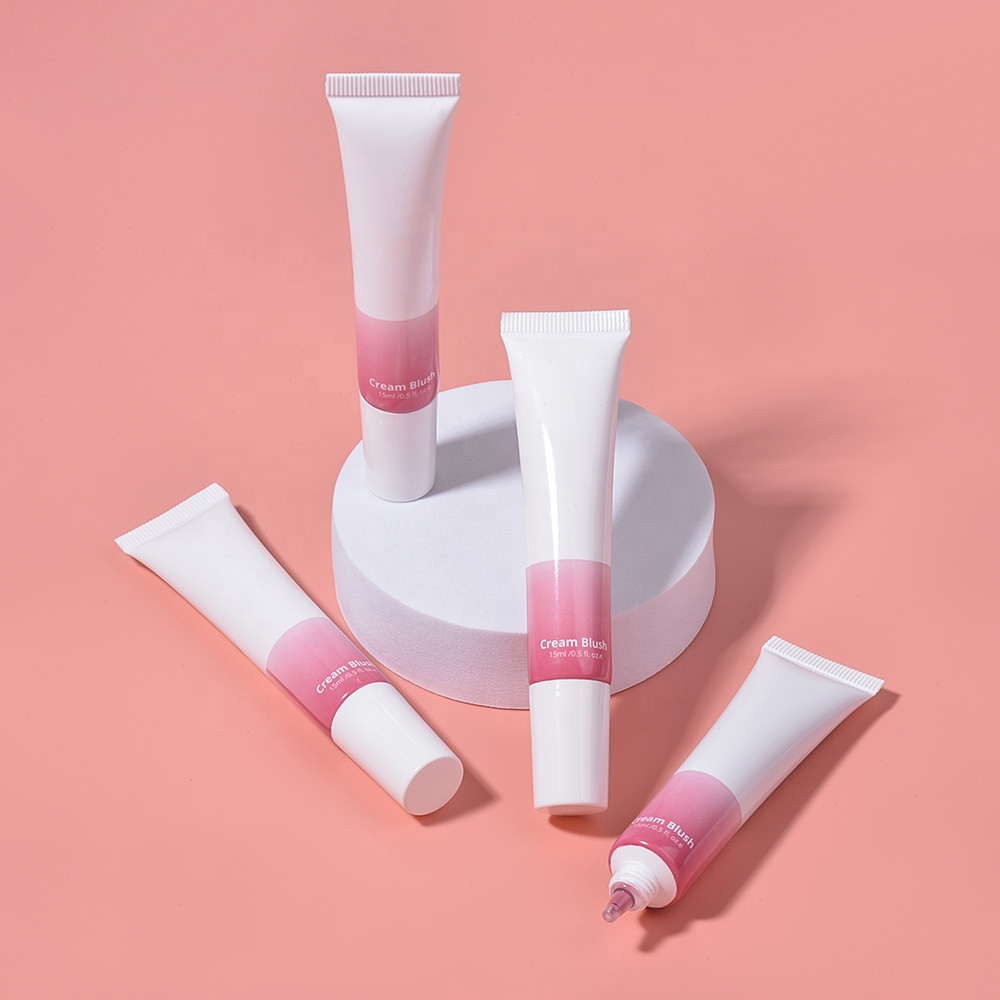 Оптовая продажа жидких румян на заказ, увлажняющая органическая косметика, фирменная этикетка, гладкий шелковистый крем, гелевые румяна