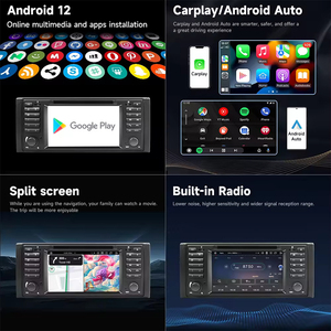 4G + Wifi 8.8 ''Đài Phát Thanh Xe GPS Navigation Màn Hình Cảm Ứng Android Video MP5 Xe Máy Nghe Nhạc 6 + 128GB Carplay Cho BMW 5 Series E53 1996-2007 - Product Image 6