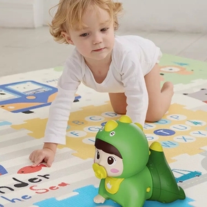 Muñeco Eléctrico que Gatea con Música y Luces, Juguete Sensorial de ABS para Bebés, Juguete Educativo Temprano para Aprender a Gatear para Niños Pequeños - Product Image 3