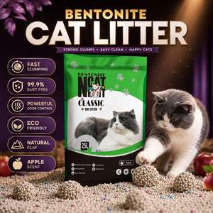 Arena Sanitaria Ecológica para Gatos de Suministro Directo, 99% Libre de Polvo, Aglutinación Rápida, a Granel - Product Image 1