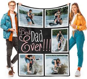 Manta de música con código <span class=keywords><strong>Spotify</strong></span> en forma de <span class=keywords><strong>corazón</strong></span> personalizada, fotos de franela polar personalizadas, técnicas de punto, regalo para <span class=keywords><strong>el</strong></span> hogar para la familia - Product Image 6