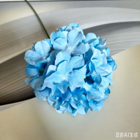 Lukisan Minyak Bunga Hydrangea Sutra Imitasi Tanpa Daun Bunga Buatan Berkualitas Tinggi Pernikahan Natal Halloween Hari Valentine Dapat Disesuaikan