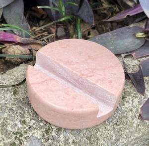 Soporte para teléfono móvil para tableta de teléfono móvil <span class=keywords><strong>en</strong></span> escritorio, mesa, mesita de noche. Soportes para teléfono móvil de piedra sólida y pesada - Product Image 4