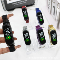 Jam Tangan LED Sport Mewah Wanita Pabrik 2026 Anak-anak Tahan Air Layar Sentuh Jam Elektronik Laris Manis