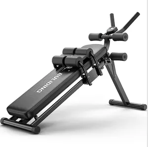 批发多功能仰卧板仰卧板凳健身器材肌肉锻炼腹部训练器可折叠