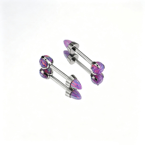 <span class=keywords><strong>Piercing</strong></span> pour lèvre, bijoux de <span class=keywords><strong>piercing</strong></span> pour lèvre, <span class=keywords><strong>piercing</strong></span> en titane ASTM F136, bijoux de <span class=keywords><strong>piercing</strong></span> d'oreille en titane de qualité implantable, bijoux de nombril en titane - Product Image 6
