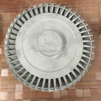 Roue de turbine en super alliage J66 pour moteur à réaction, pièces de turbocompresseur, poussée de 8 kg