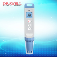 PH+ Multifungsi 3 in 1 Digital pH Meter pH mV Temp -2.00-16.00 pH Meter Portabel Pengukur PH