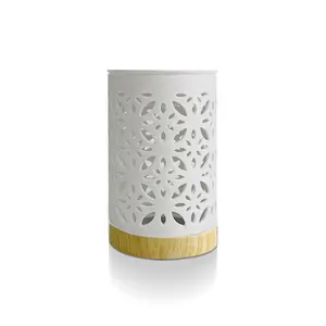 producer hot sale handmade office white porcelain wax warmer