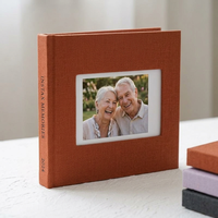 Album photo élégant fait main à 64 pochettes avec espace d'écriture pour Fujifilm Instax Mini, idéal pour les cadeaux